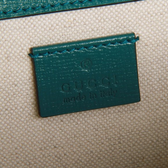 Authentic Gucci Limited Edition Green and Blue Dionysus Shoulder Bag - Picture 12 of 16